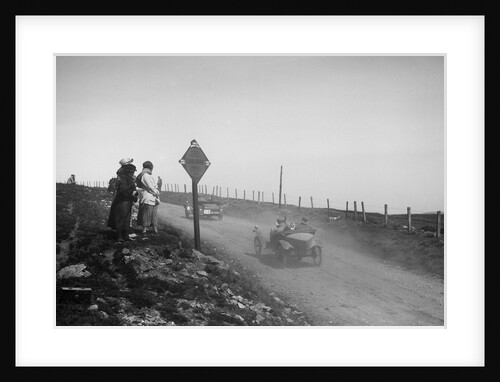 Talbot of HG Day and Salmson of Armand Bovier taking part in the Scottish Light Car Trial, 1922 by Bill Brunell