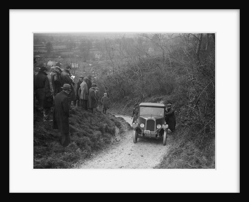 Swift of JF Smeaton competing in the MCC Exeter Trial, Ibberton Hill, Dorset, 1930 by Bill Brunell