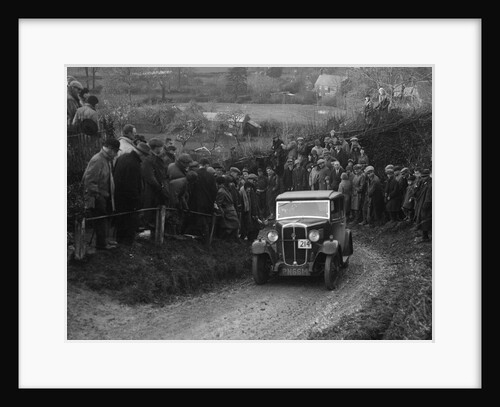 Standard of AV Spotiswoode competing in the MCC Exeter Trial, Ibberton Hill, Dorset, 1930 by Bill Brunell