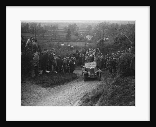 Alvis of RC Porter competing in the MCC Exeter Trial, Ibberton Hill, Dorset, 1930 by Bill Brunell