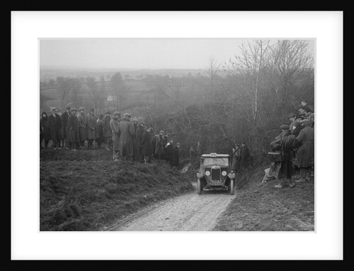 Riley of BG Marriott competing in the MCC Exeter Trial, Ibberton Hill, Dorset, 1930 by Bill Brunell