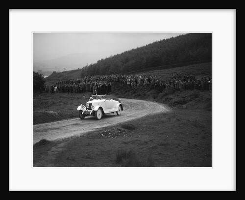 Armstrong-Siddeley open 2-seater competing in the Caerphilly Hillclimb, Wales, 1922 by Bill Brunell