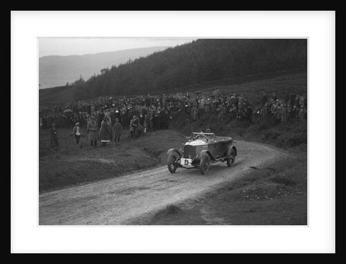 Vauxhall 30-98 of Humphrey Cook competing in the Caerphilly Hillclimb, Wales, 1922 by Bill Brunell
