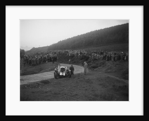 Vauxhall 30-98 of Humphrey Cook off the road at the Caerphilly Hillclimb, Wales, 1922 by Bill Brunell