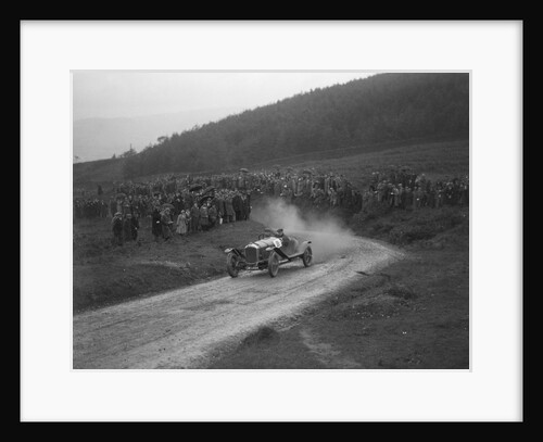 Straker-Squire of Bertie Kensington Moir competing in the Caerphilly Hillclimb, Wales, 1922 by Bill Brunell