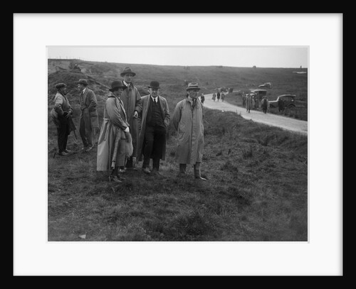 Sir William Graham and Alderman GF Fosdyke at the Caerphilly Hillclimb, Wales, 1922 by Bill Brunell