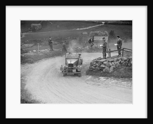 Morris of SE Newton competing in the MCC Edinburgh Trial, 1930 by Bill Brunell