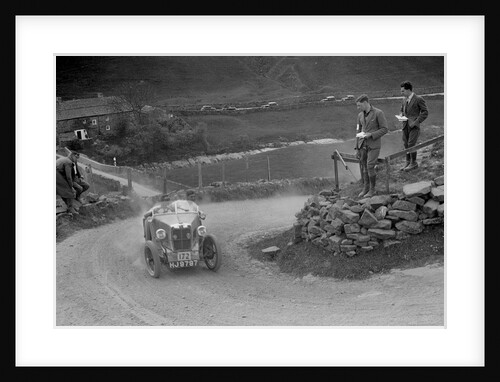 MG M type competing in the MCC Edinburgh Trial, 1930 by Bill Brunell