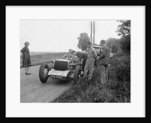 Road testing Raymond Mays' Vauxhall-Villiers, c1930s by Bill Brunell