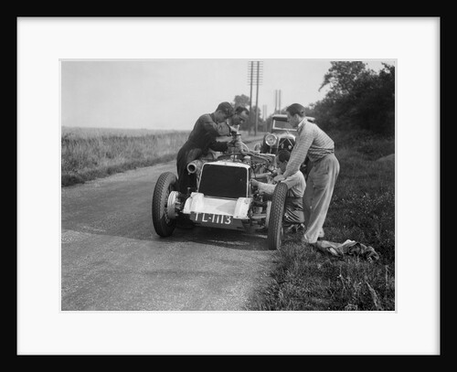 Road testing Raymond Mays' Vauxhall-Villiers, c1930s by Bill Brunell