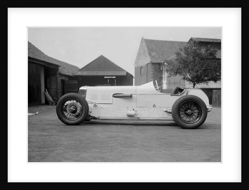 Raymond Mays' Vauxhall-Villiers, c1930s by Bill Brunell