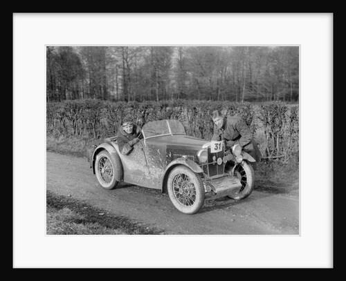 MG M Type competing in the MG Car Club Trial, 1931 by Bill Brunell