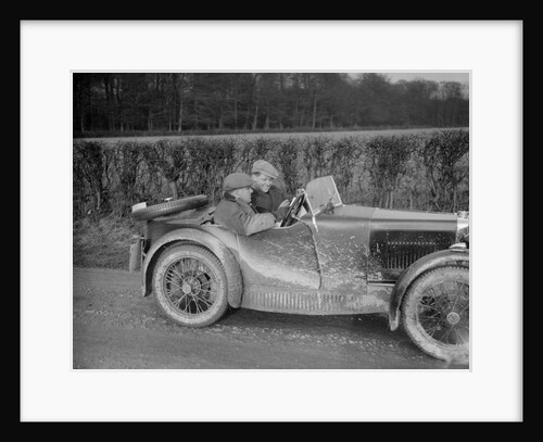 MG M Type competing in the MG Car Club Trial, 1931 by Bill Brunell