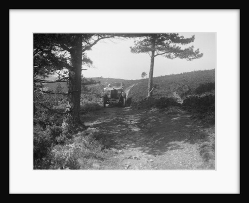 Kitty Brunell road testing a Riley 9 WD tourer, c1930 by Bill Brunell