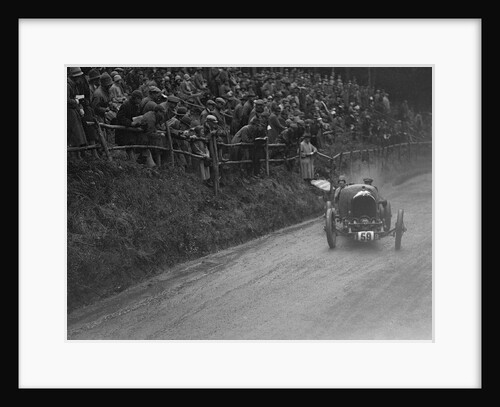 Bentley of May Cunliffe competing in the MAC Shelsley Walsh Hillclimb, Worcestershire, 1927 by Bill Brunell