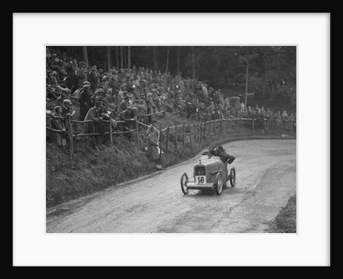 Austin 7 Gordon England Brooklands at the MAC Shelsley Walsh Hillclimb, Worcestershire, 1927 by Bill Brunell