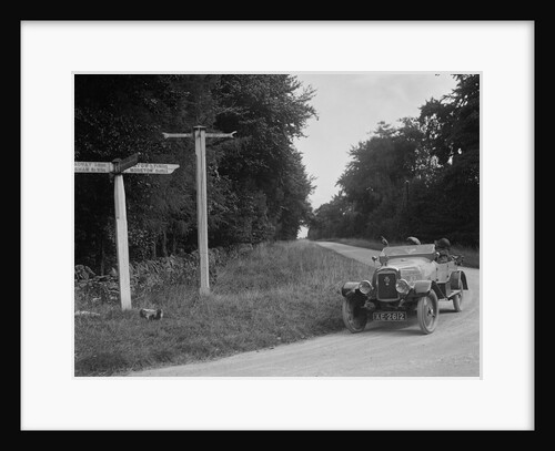 Calthorpe 4-seater tourer, Broadway Hill, Worcestershire, c1920s by Bill Brunell
