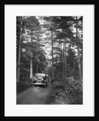 Ford Model A of FH Grain competing in the JCC Half-Day Trial, 1930 by Bill Brunell