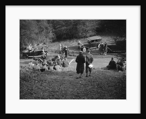 Salmson at the JCC Half-Day Trial, Ranmore Common, Surrey, 1930 by Bill Brunell