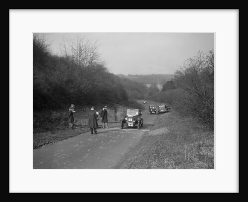 Bayliss-Thomas of WJ Hayward, winner of the JCC Half-Day Trial, Ranmore Common, Surrey, 1930 by Bill Brunell