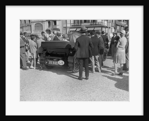 Bentley 4-seater of SK Thornley, Boulogne Motor Week, France, 1928 by Bill Brunell