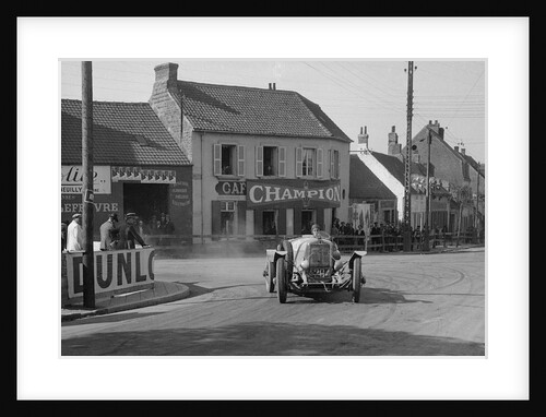 Georges Irat of Ernest Andre competing at the Boulogne Motor Week, France, 1928 by Bill Brunell