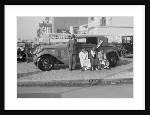 Minerva coupe at Boulogne Motor Week, France, 1928 by Bill Brunell