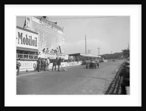 Alfa Romeo of Boris Ivanowski competing at the Boulogne Motor Week, France, 1928 by Bill Brunell