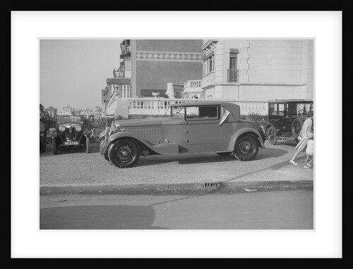 Minerva 2-door coupe at Boulogne Motor Week, France, 1928 by Bill Brunell