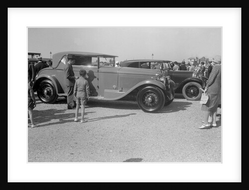 Minerva 2-door coupe at Boulogne Motor Week, France, 1928 by Bill Brunell