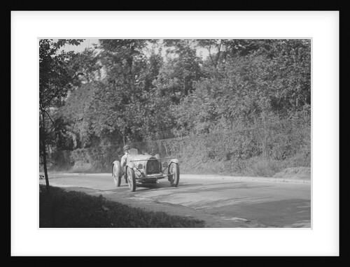 Bugatti competing at the Boulogne Motor Week, France, 1928 by Bill Brunell