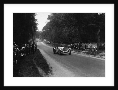 Mercedes-Benz SS of Baron Wentzel-Mosau, Boulogne Motor Week, east of La Capelle, France, 1928 by Bill Brunell