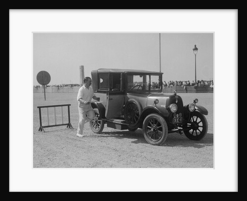 Fiat coupe at the Boulogne Motor Week, France, 1928 by Bill Brunell