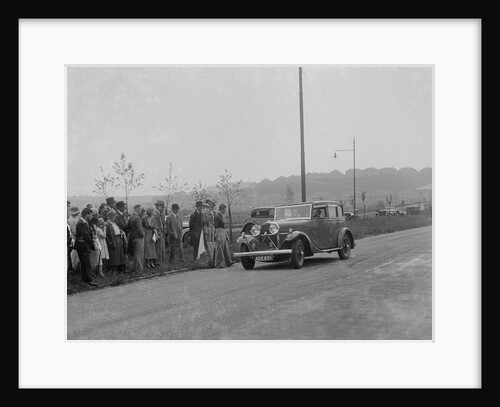 Talbot 95 saloon of CS Grant competing in the RSAC Scottish Rally, 1933 by Bill Brunell