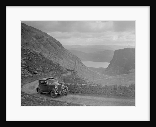 Crossley of Miss VJM Stephenson competing in the RSAC Scottish Rally, 1936 by Bill Brunell