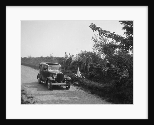 Standard saloon competing in the RSAC Scottish Rally, 1930s by Bill Brunell
