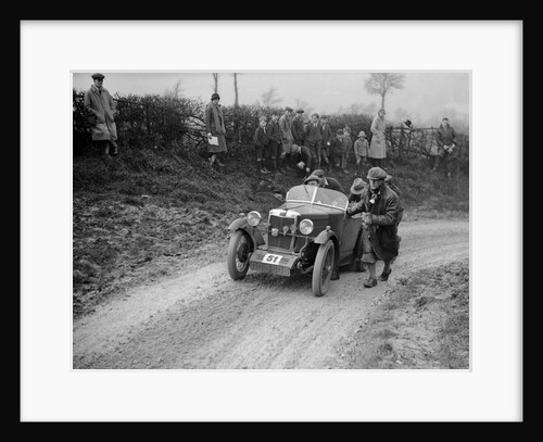 MG M type of JB Carver competing in the NWLMC London-Gloucester Trial, 1931 by Bill Brunell