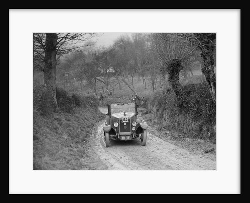 Bayliss-Thomas of WJ Haward competing in the NWLMC London-Gloucester Trial, 1931 by Bill Brunell