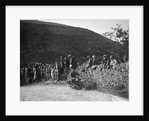 Brough Superior of George Brough competing in the MCC Edinburgh Trial, 1930 by Bill Brunell