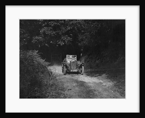 Salmson sports 2-seater competing in the Brighton & Hove Motor Club Trial, 1920s by Bill Brunell
