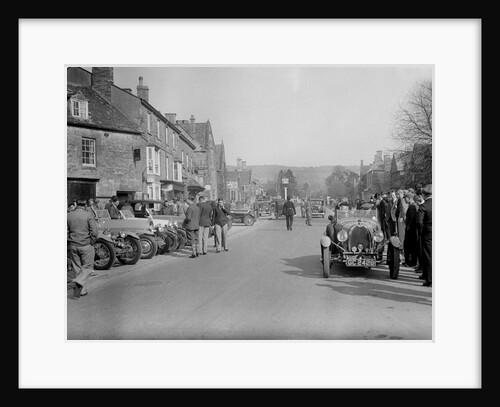 Bugattis at a Bugatti Owners Club meeting, Broadway, Worcestershire, 1937 by Bill Brunell