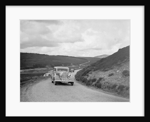 Vauxhall Big Six saloon of WT Grose, RSAC Scottish Rally, 1933 by Bill Brunell