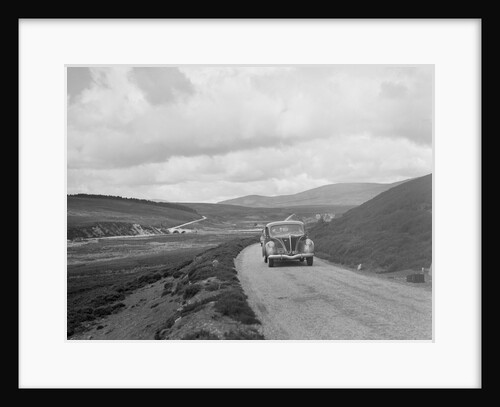 Ford V8 saloon of Joan Chetwynd, RSAC Scottish Rally, 1933 by Bill Brunell