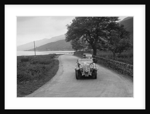 Armstrong-Siddeley of CD Siddeley competing in the RSAC Scottish Rally, 1932 by Bill Brunell