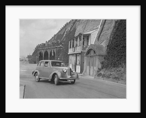 Vauxhall 14-6 of GL Boughton competing in the RAC Rally, Madeira Drive, Brighton, 1939 by Bill Brunell