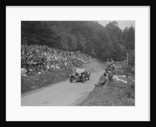 Bugatti Type 43 Grand Sport of KW Bear, MAC Shelsley Walsh Hillclimb, Worcestershire, 1930s by Bill Brunell