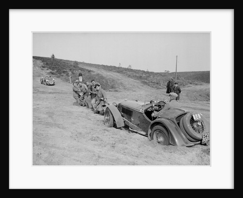 Riley Birdcage Sprite competing in the Great Weat Motor Club Trial, 1938 by Bill Brunell