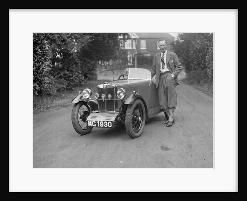MG M type of C Robinson, c1929 by Bill Brunell