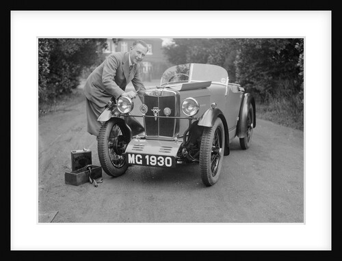 MG M type of C Robinson, c1929 by Bill Brunell