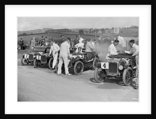 Austin Ulsters at the RAC TT Race, Ards Circuit, Belfast, 1929 by Bill Brunell